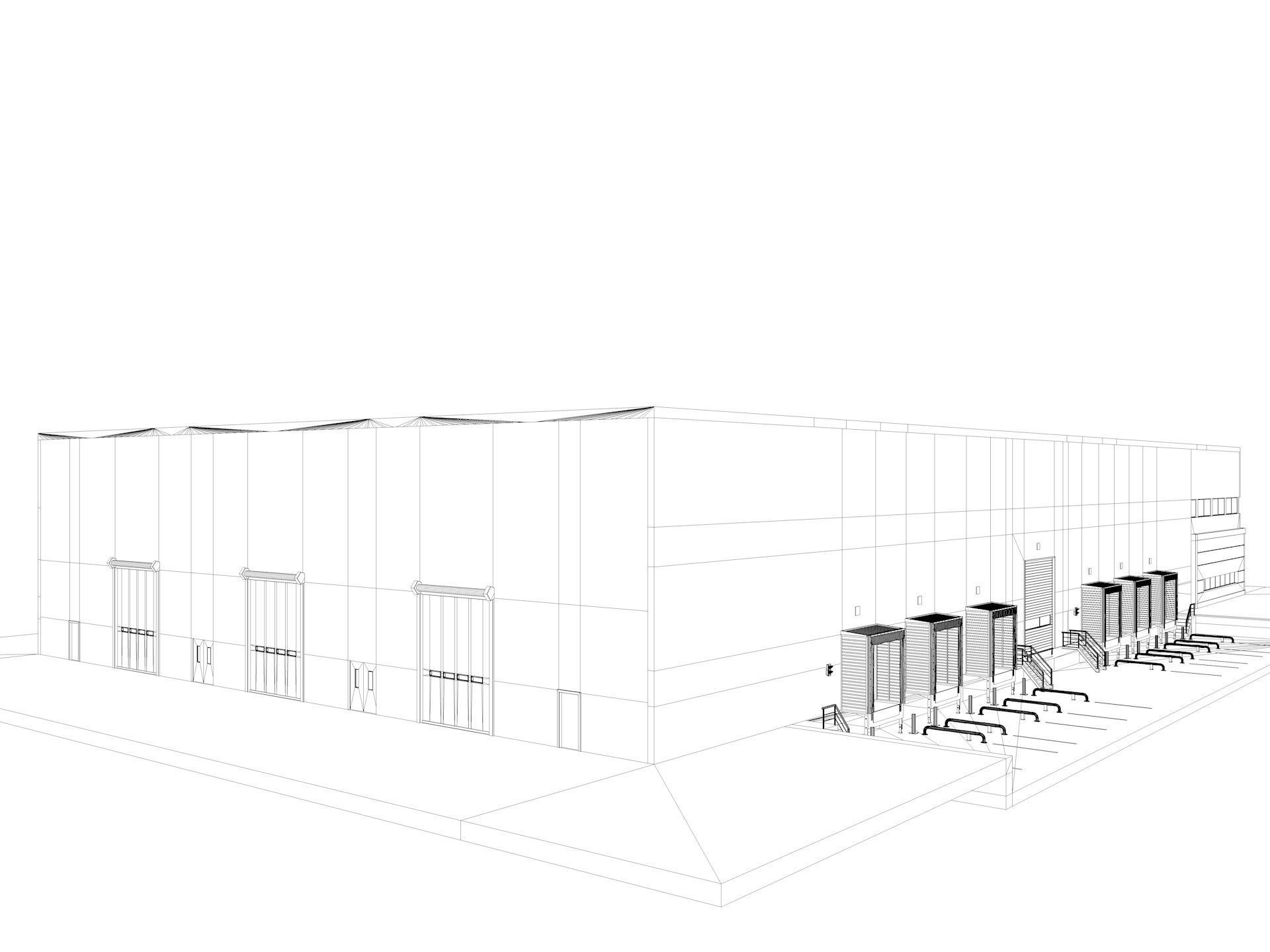 Warehouse Logistic 4 interior and exterior 3D model_25