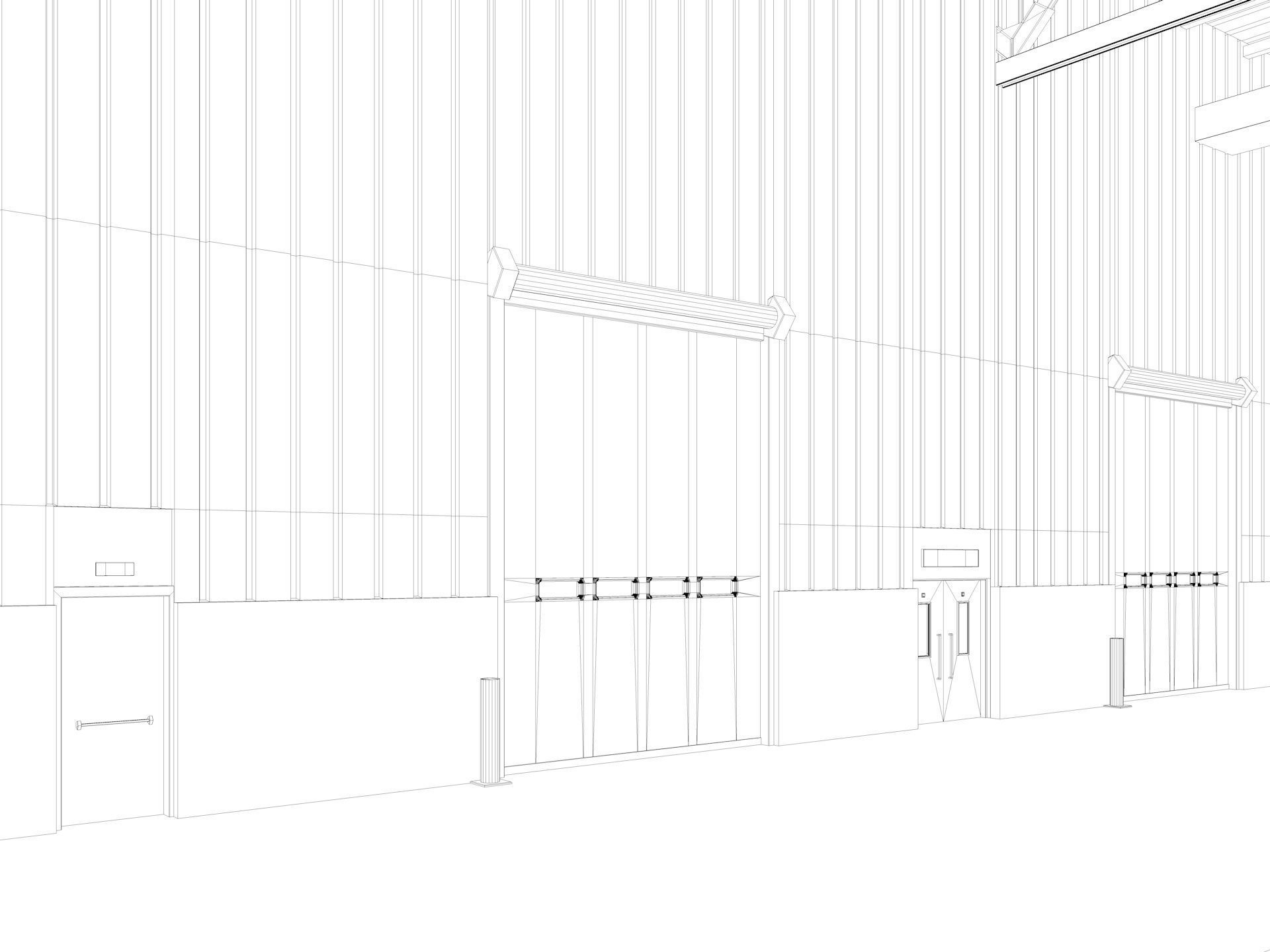 Warehouse Logistic 4 interior and exterior 3D model_26