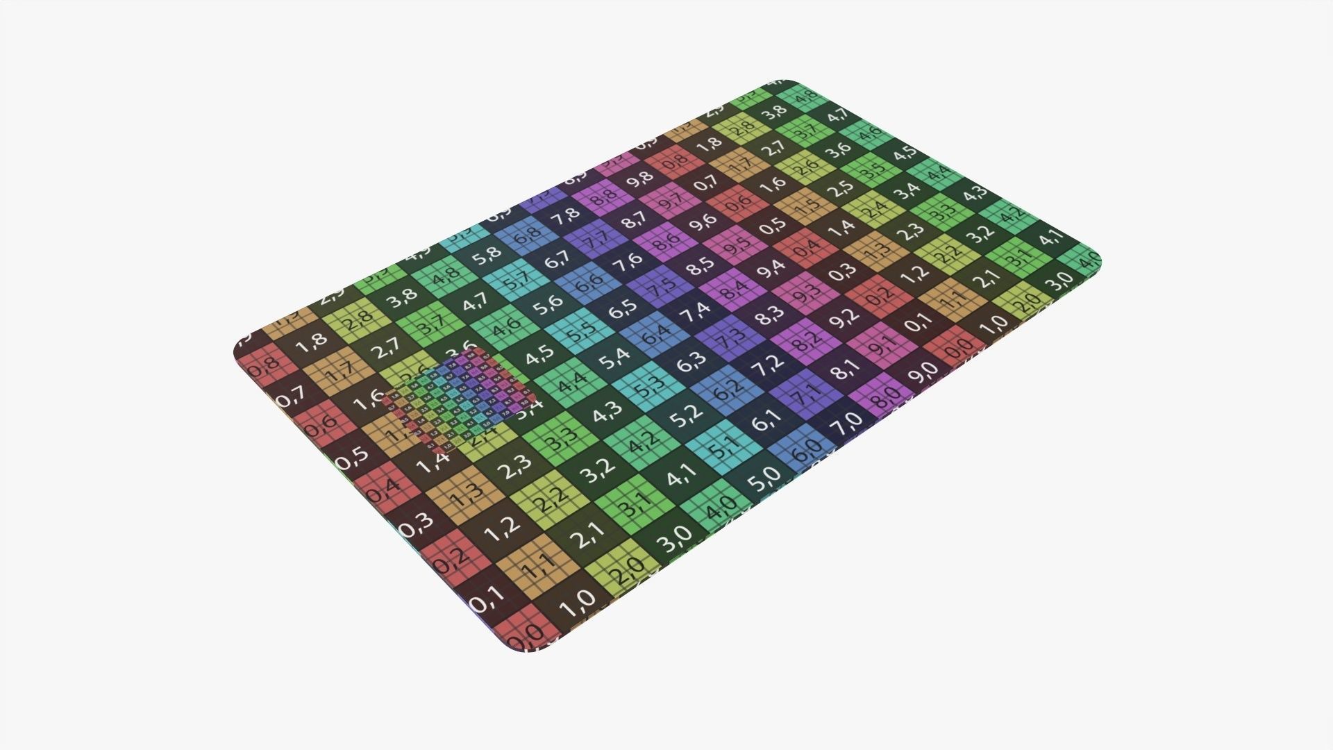 Debit credit card 01 3D model_7