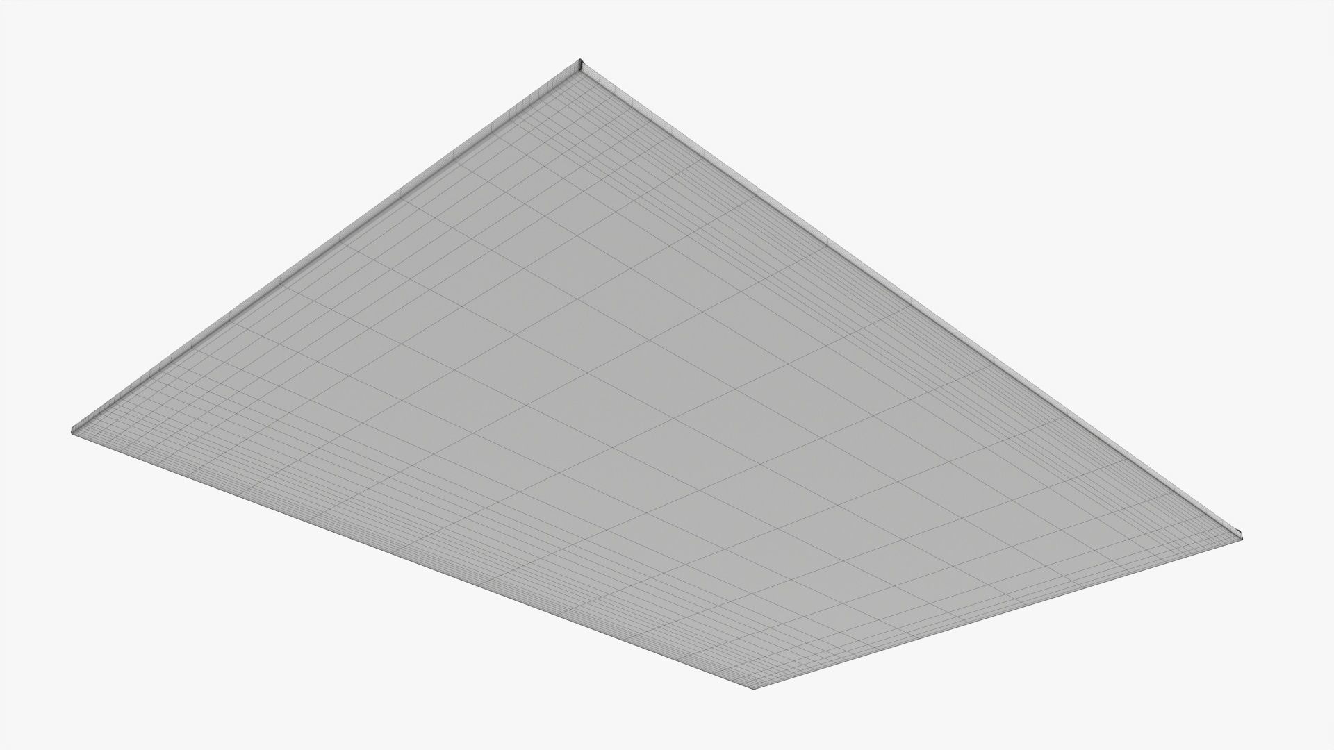 Envelope with lace mockup 3D model_6