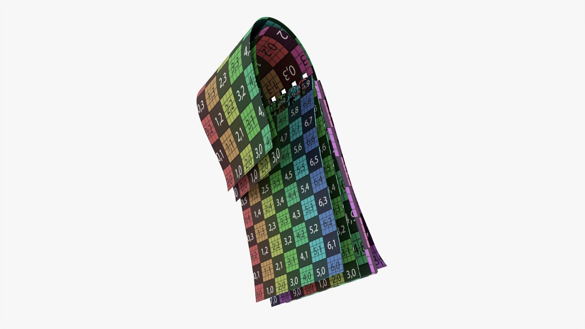 Notebook pad with spiral 01 flipped 3D model_10