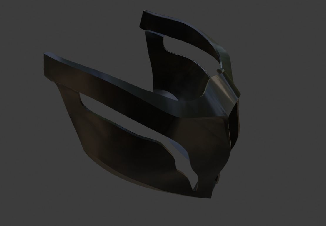 Noob Saibot mask from Mortal Kombat 11 - Shadow 3D print model_5