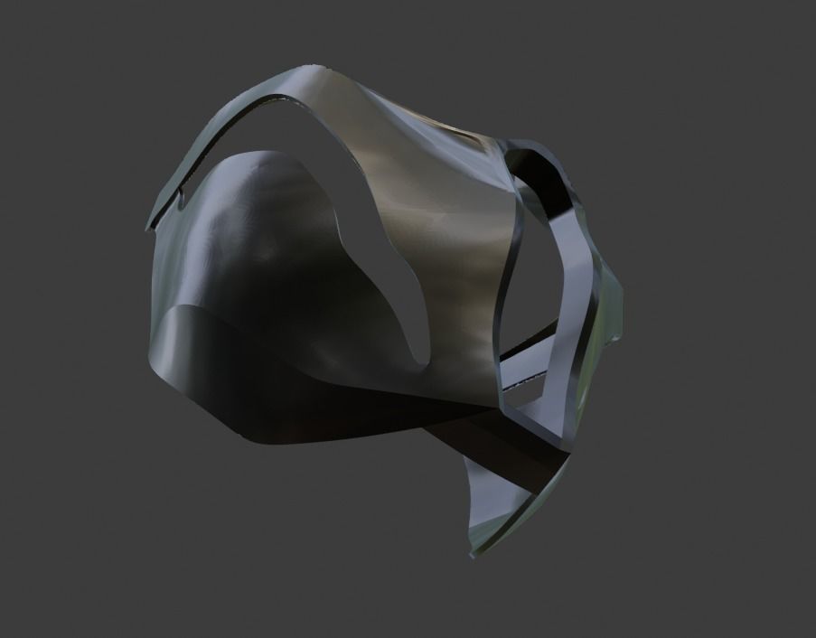 Noob Saibot mask from Mortal Kombat 11 - Shadow 3D print model_6