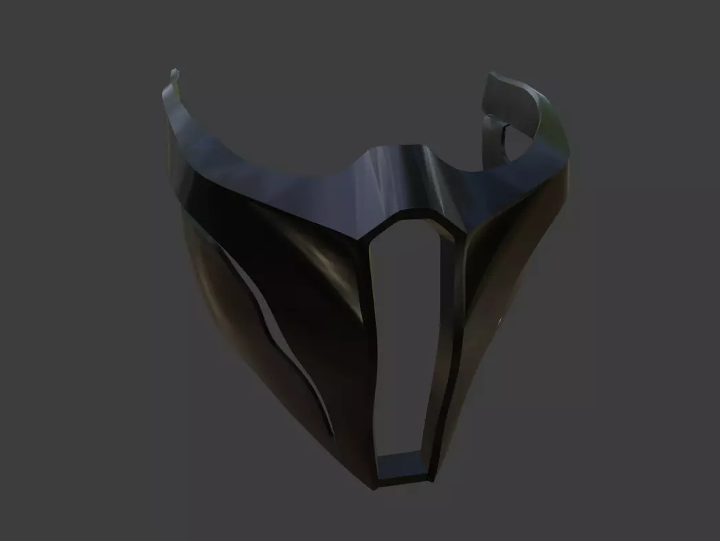 Noob Saibot mask from Mortal Kombat 11 - Shadow 3D print model_0