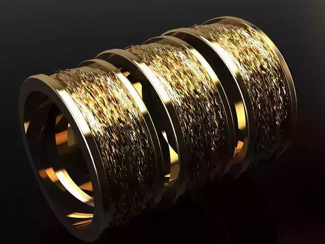Textured Ring for Men