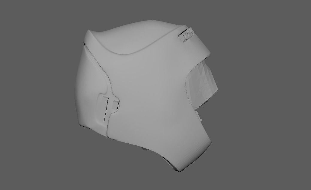 Helmet  Y-Wing Star Wars 3D print model 3D print model_1