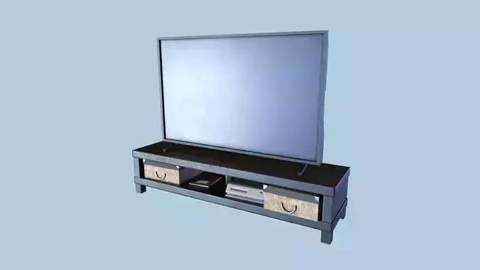 TV Table with TV 