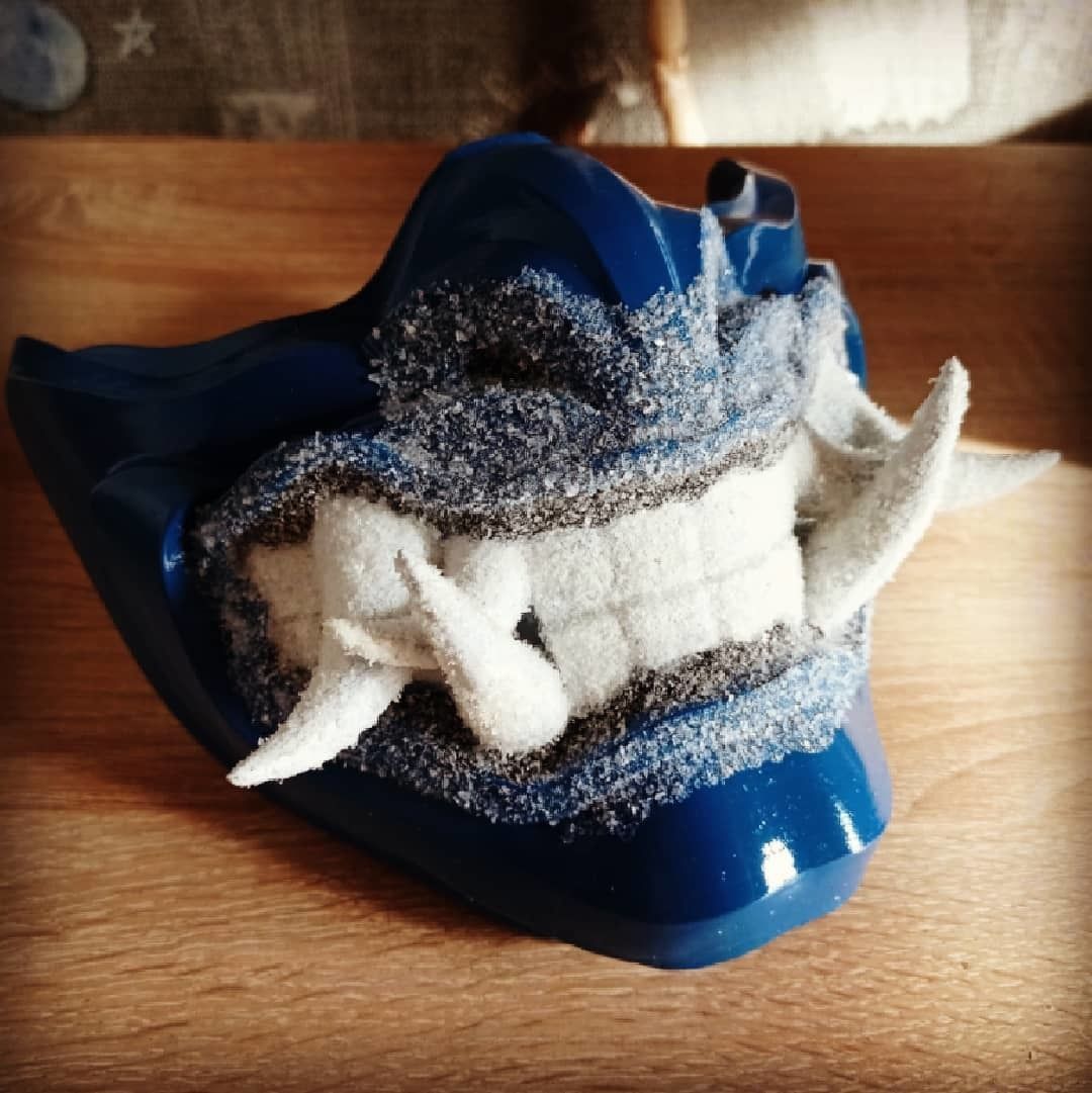 Sub Zero mask from Mortal Kombat 11 - Grand Icy Master 3D print model_5