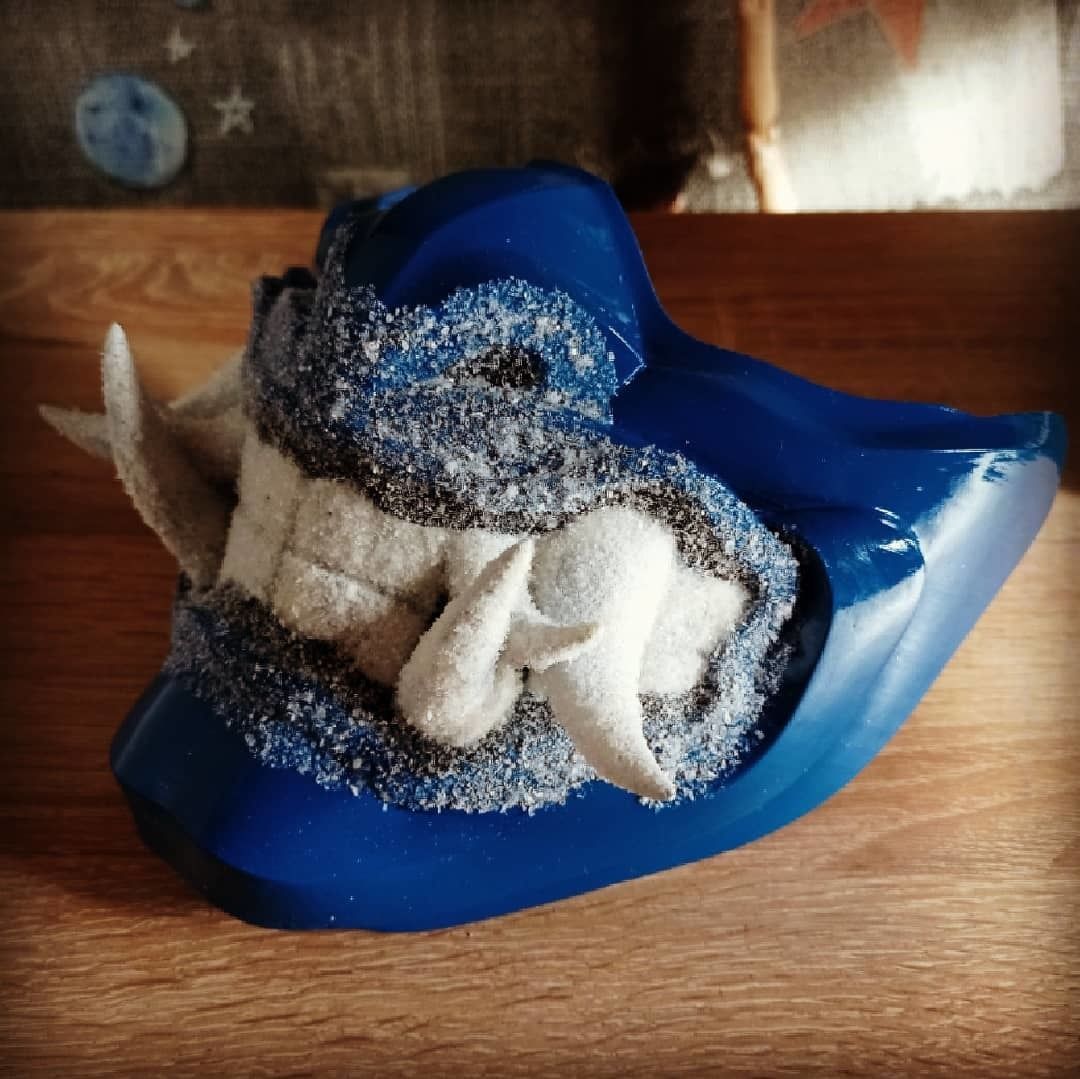 Sub Zero mask from Mortal Kombat 11 - Grand Icy Master 3D print model_6