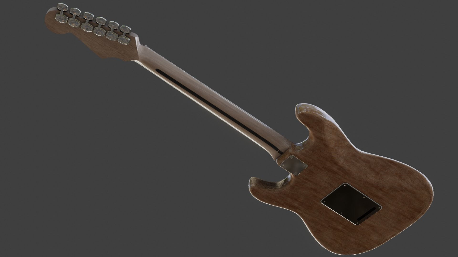 Fender Stratocaster 3D model_3