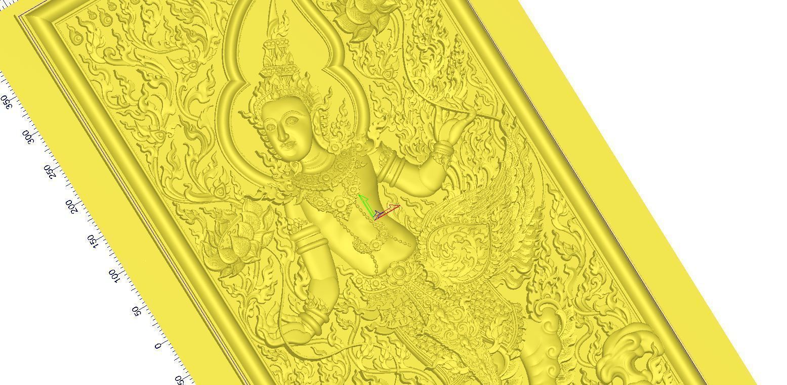 The Kinaree In Forrnce For Door or Windows For CNC 3D print model_3