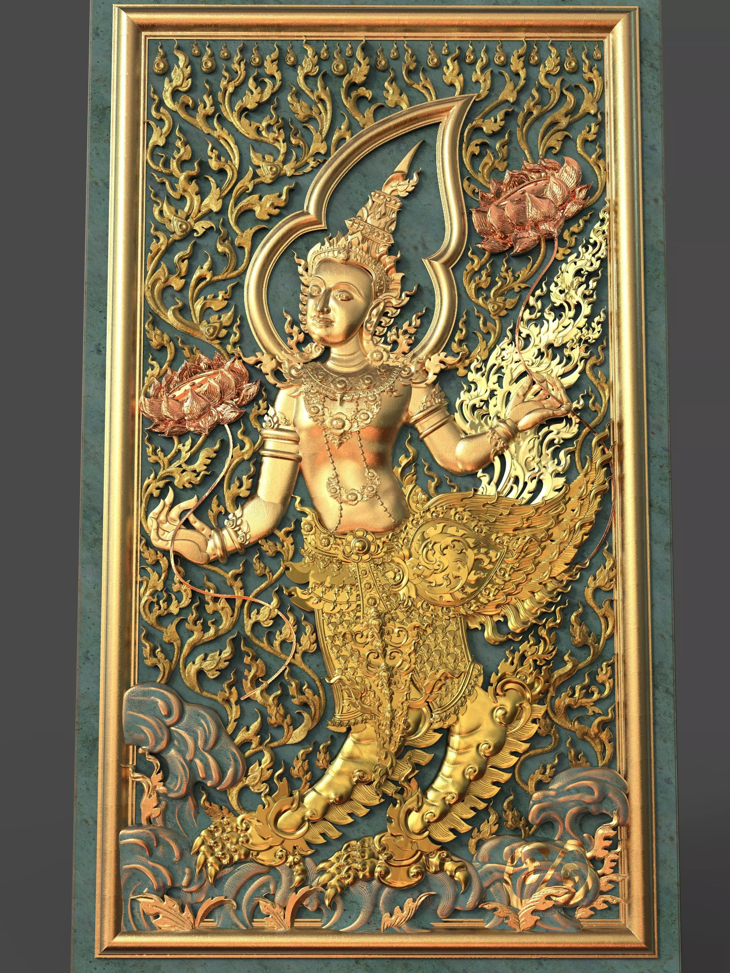 The Kinaree In Forrnce For Door or Windows For CNC 3D print model_0