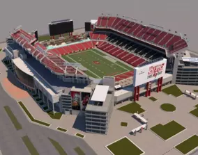 Raymond James Stadium - Tampa - Florida USA 3D model | CGTrader