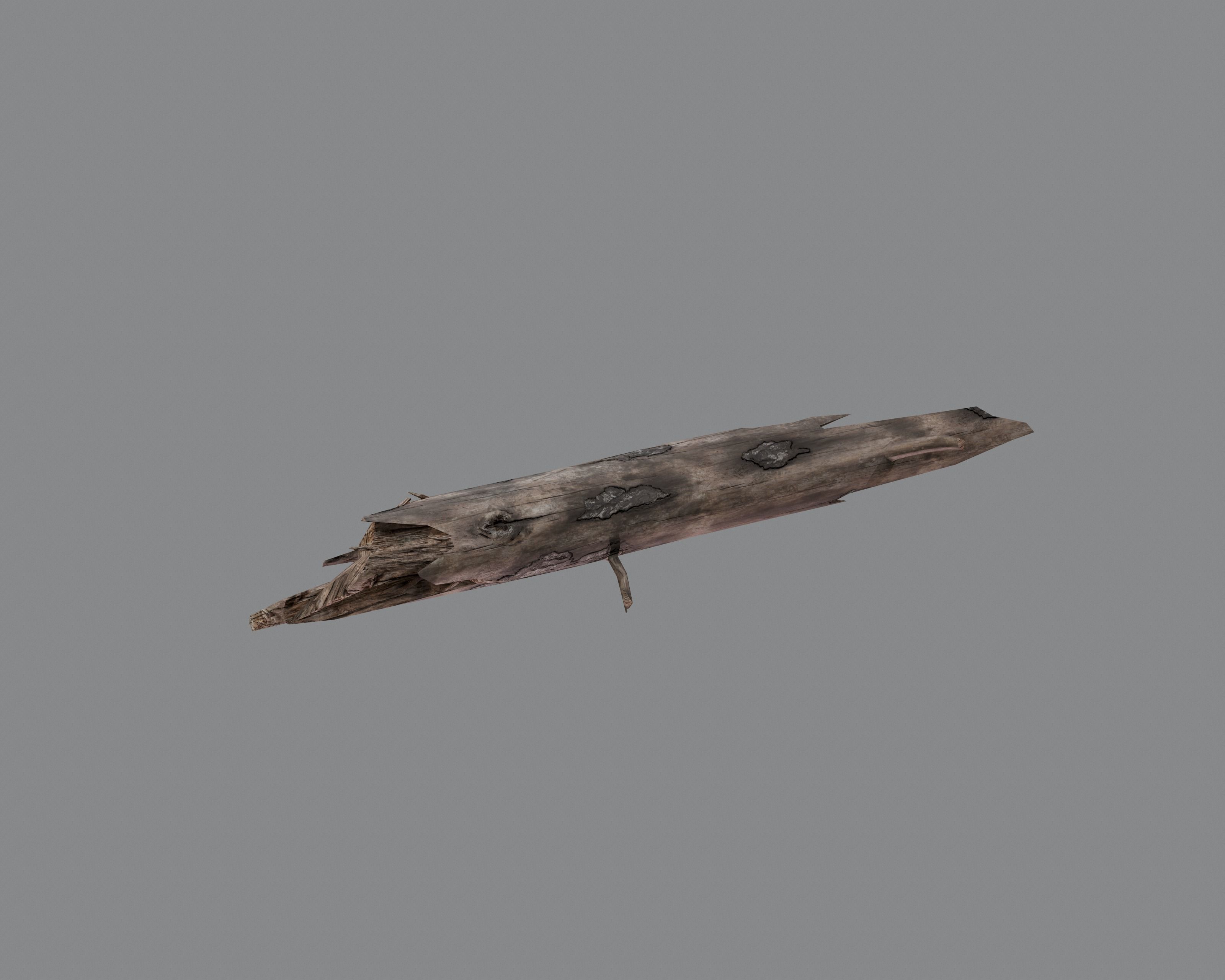 Nature Assets - Burnt Trees Low-poly 3D model_27