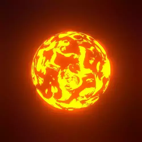 Procedural Lava Shader Texture