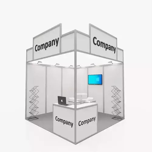 Exhibition stand 6 3D model
