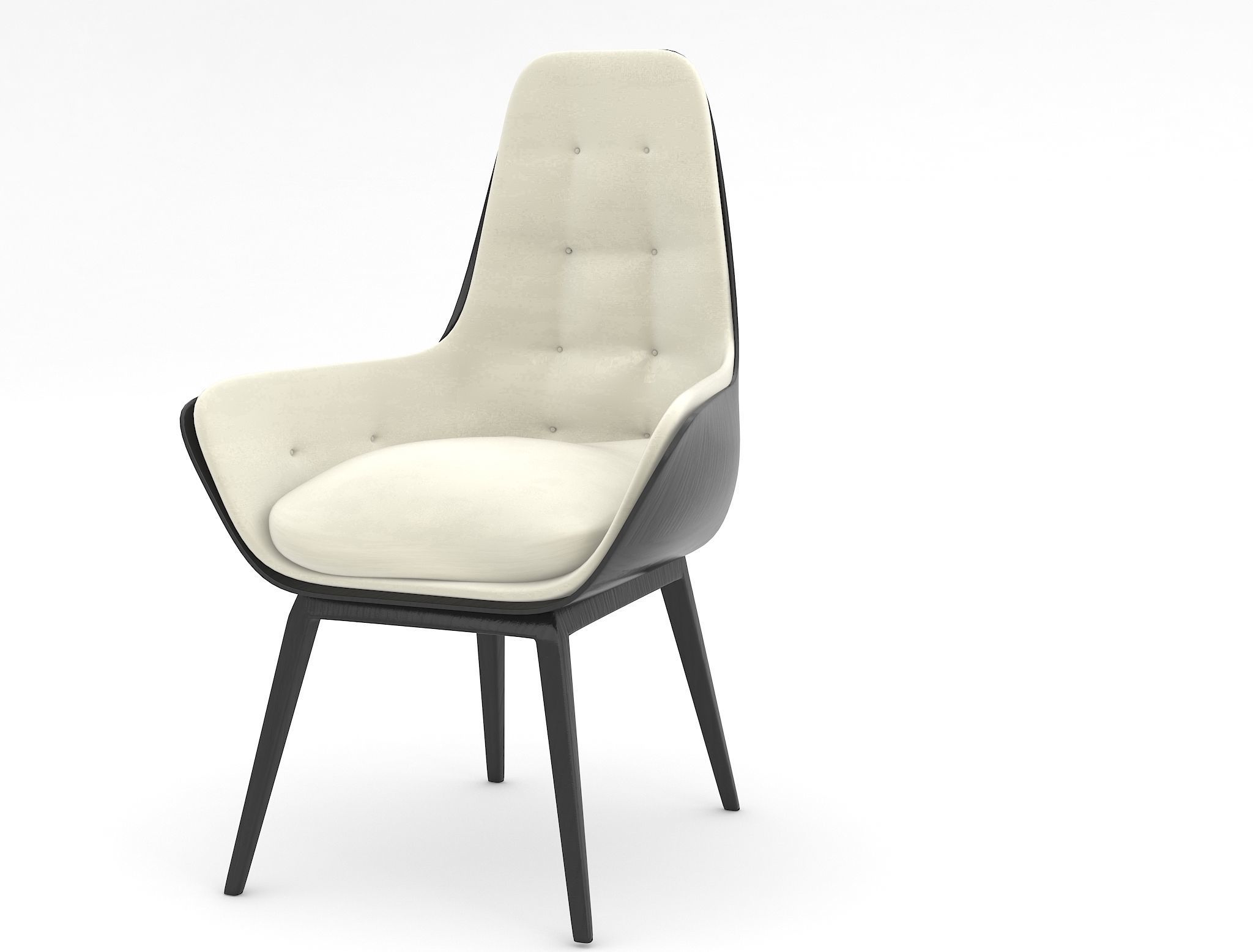 Dining Table 3D model_4