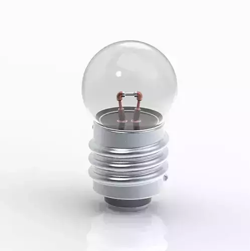 Torch Light Bulb 3D print model
