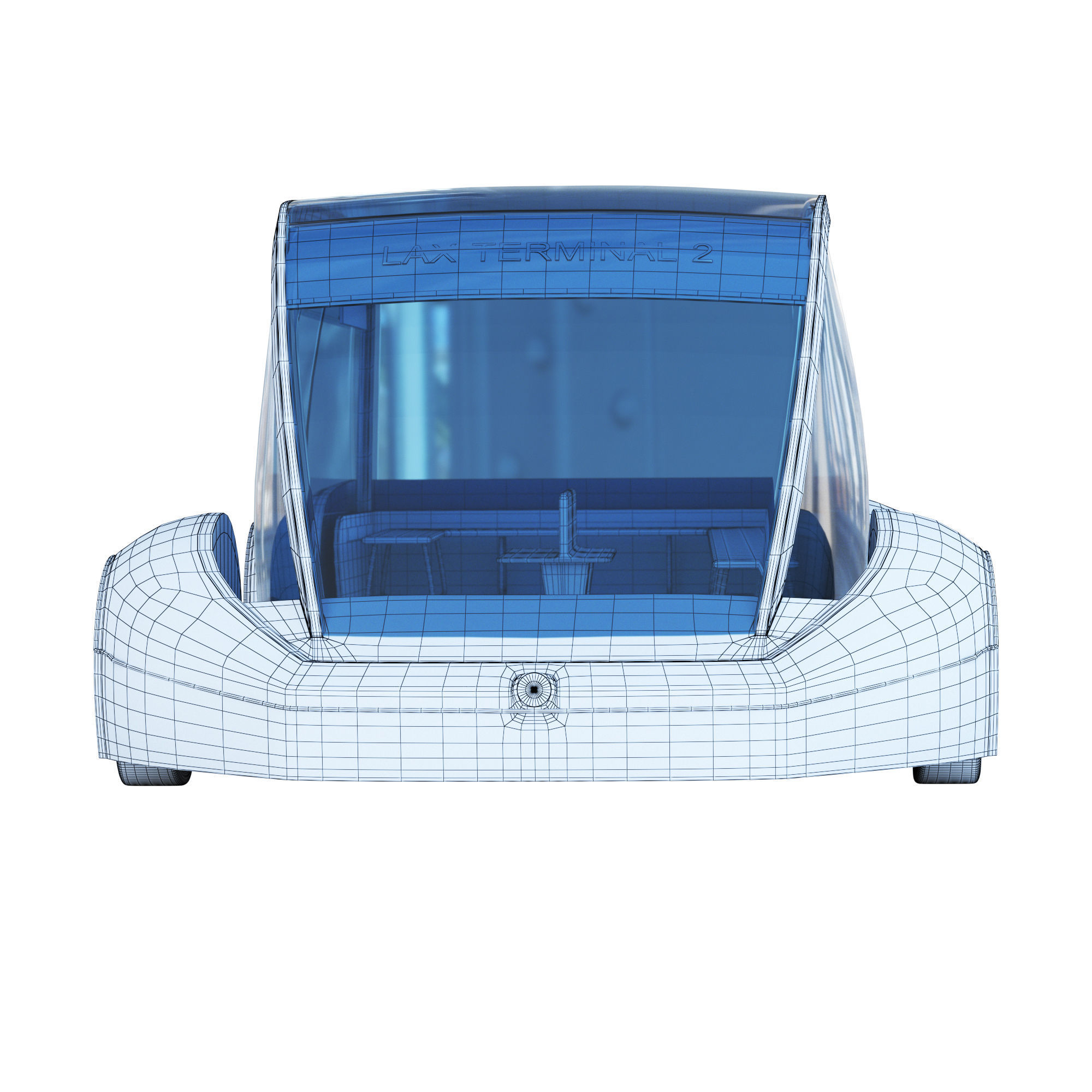 Tesla Pod 3D model_5