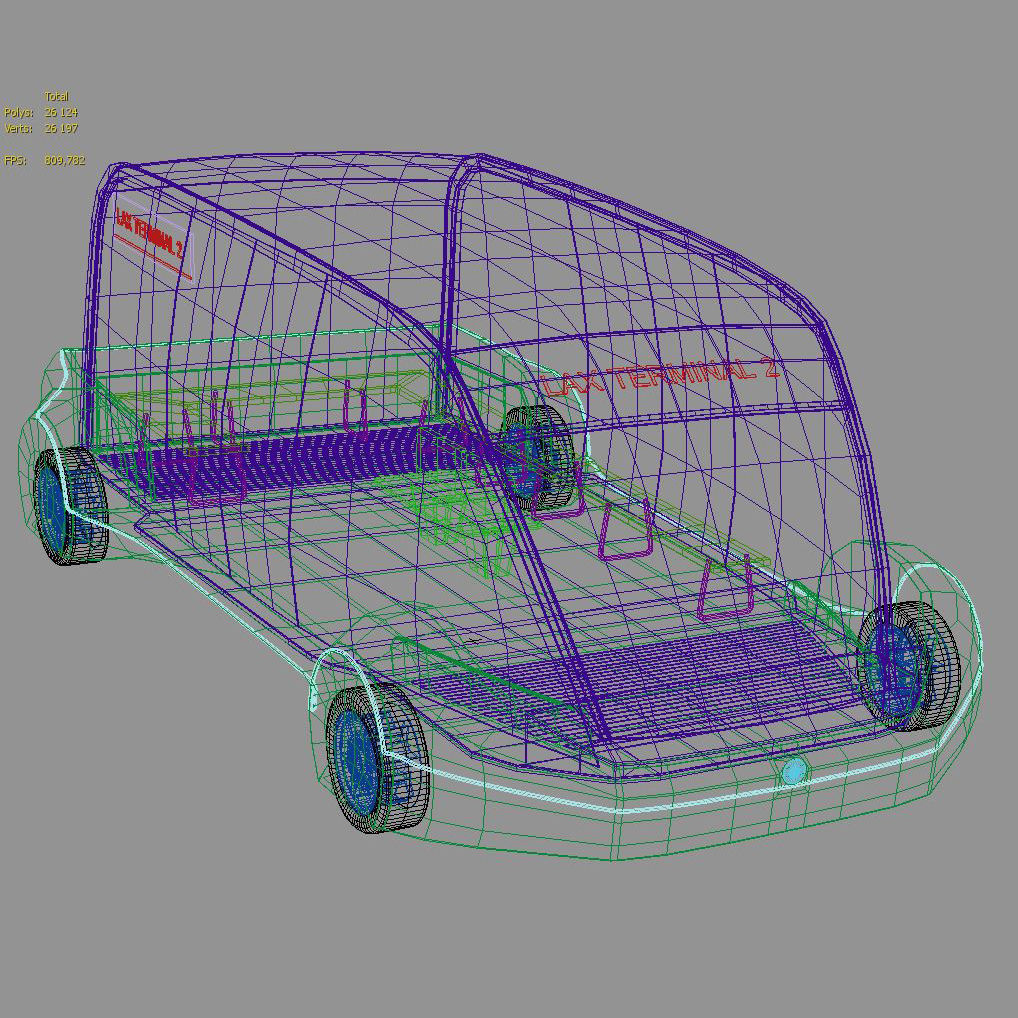 Tesla Pod 3D model_8