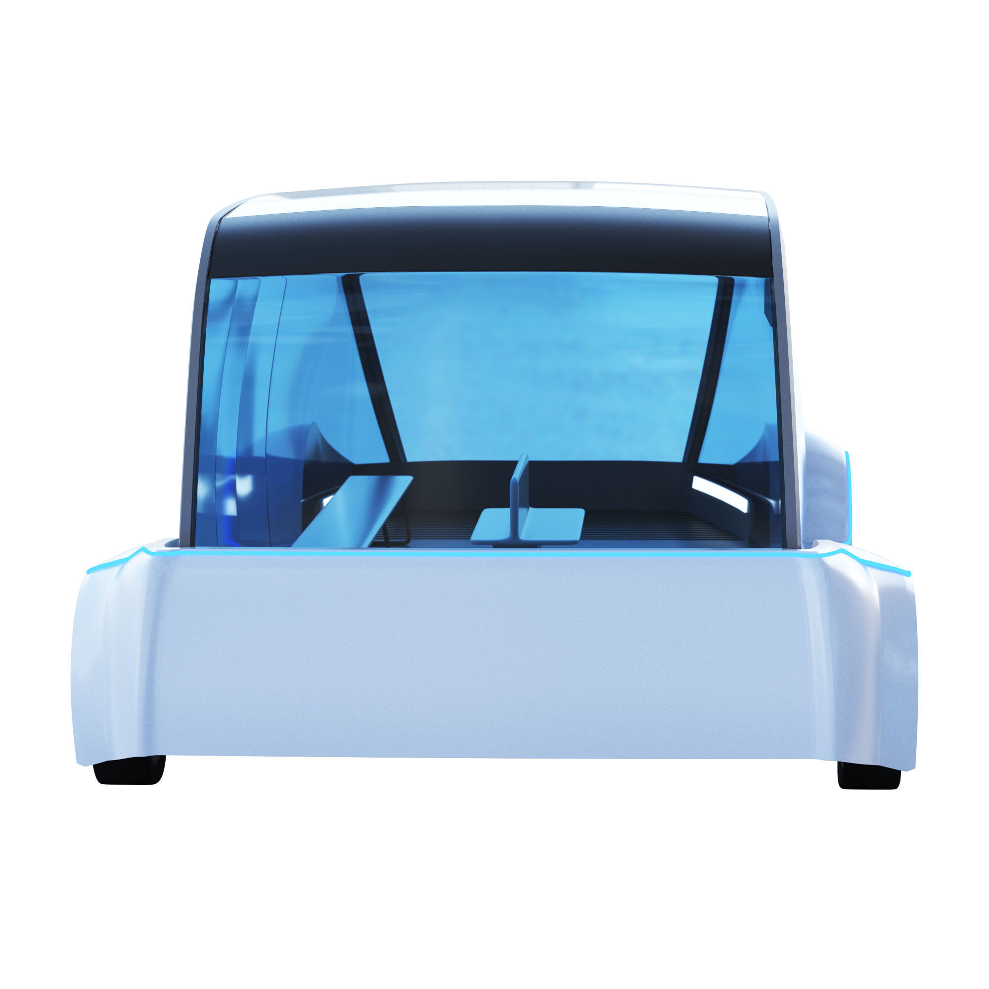 Tesla Pod 3D model_2