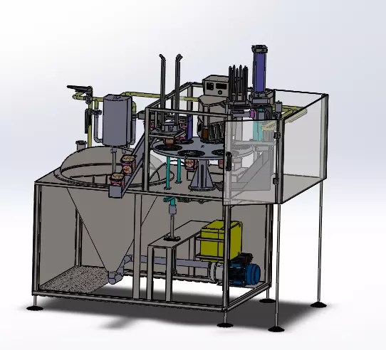 machine lisseuse  3D model_0