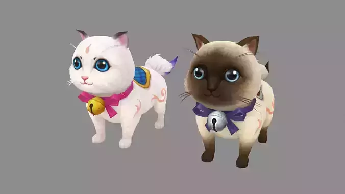 Cartoon fat cat mount