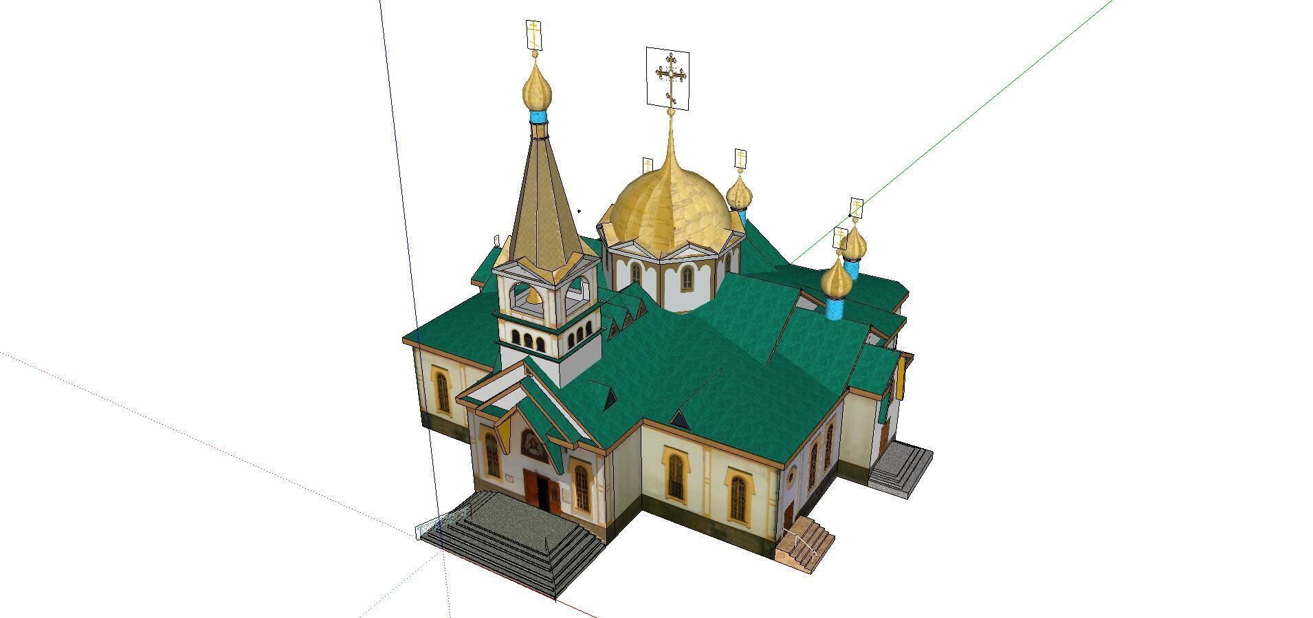 Architecture-Religion-God-Culture-Temple-05 church 3D model_4