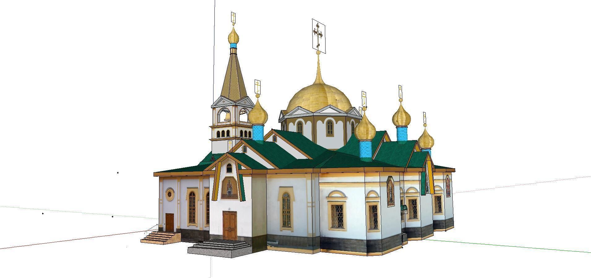 Architecture-Religion-God-Culture-Temple-05 church 3D model_3