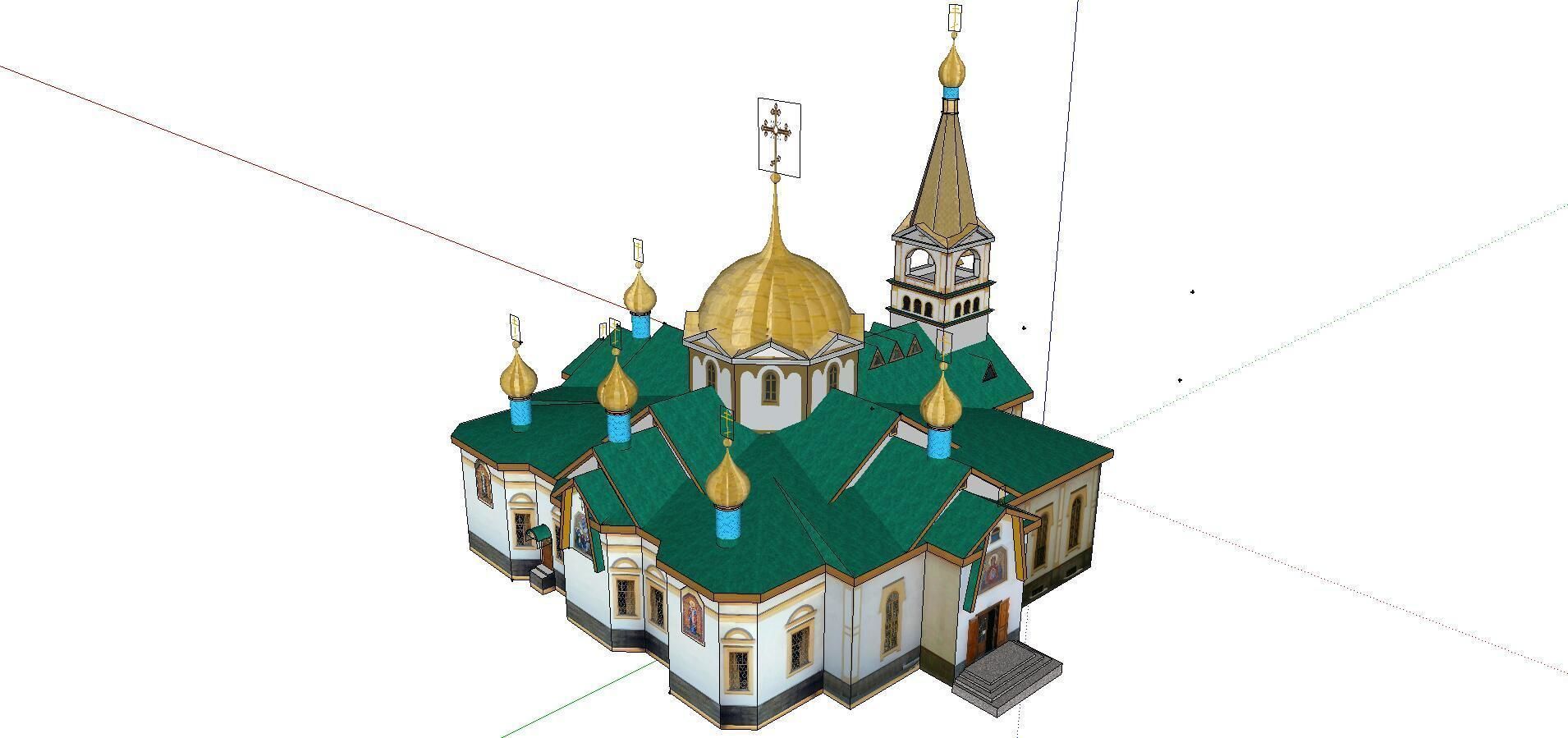 Architecture-Religion-God-Culture-Temple-05 church 3D model_2