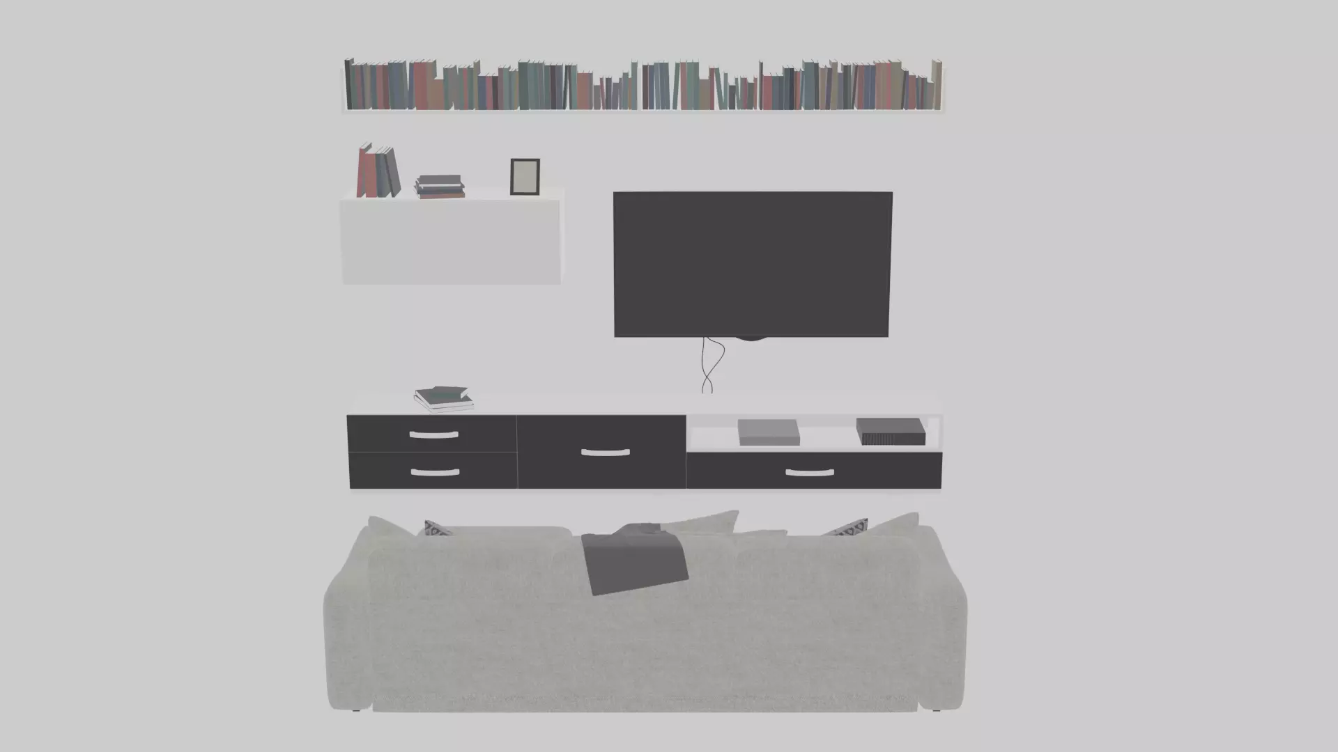 Modern house Collection 3D model_0