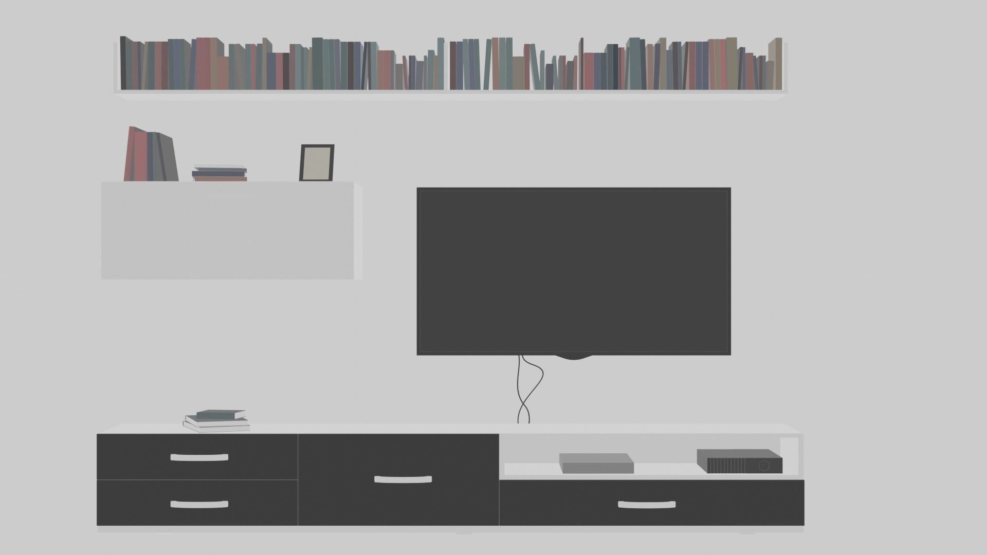 Modern house Collection 3D model_2