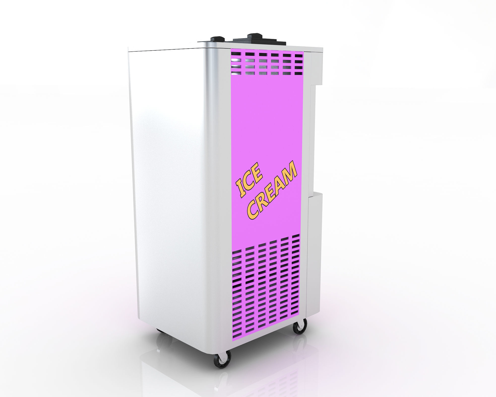 Ice Cream Dispenser 3D model_2
