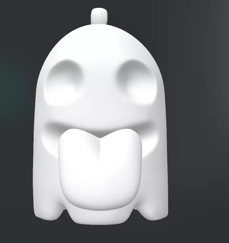 GHOST KEYCHAIN FROM CALL OF DUTY WARZONE 3D print model