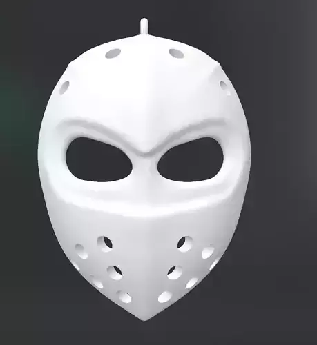 JASON MASK KEYCHAIN FROM CALL OF DUTY WARZONE 3D print model