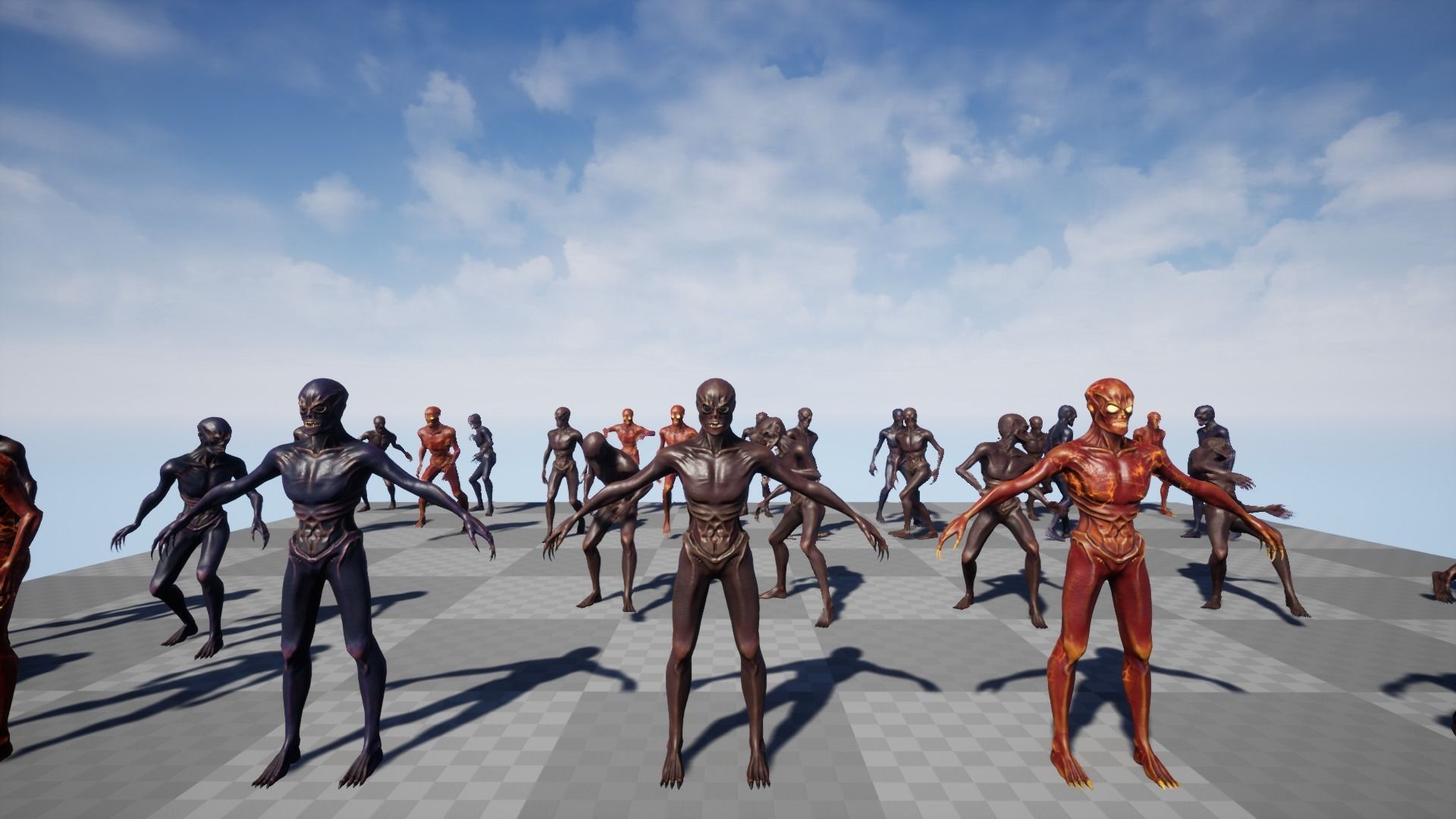 Alien Soldier Low-poly 3D model_22