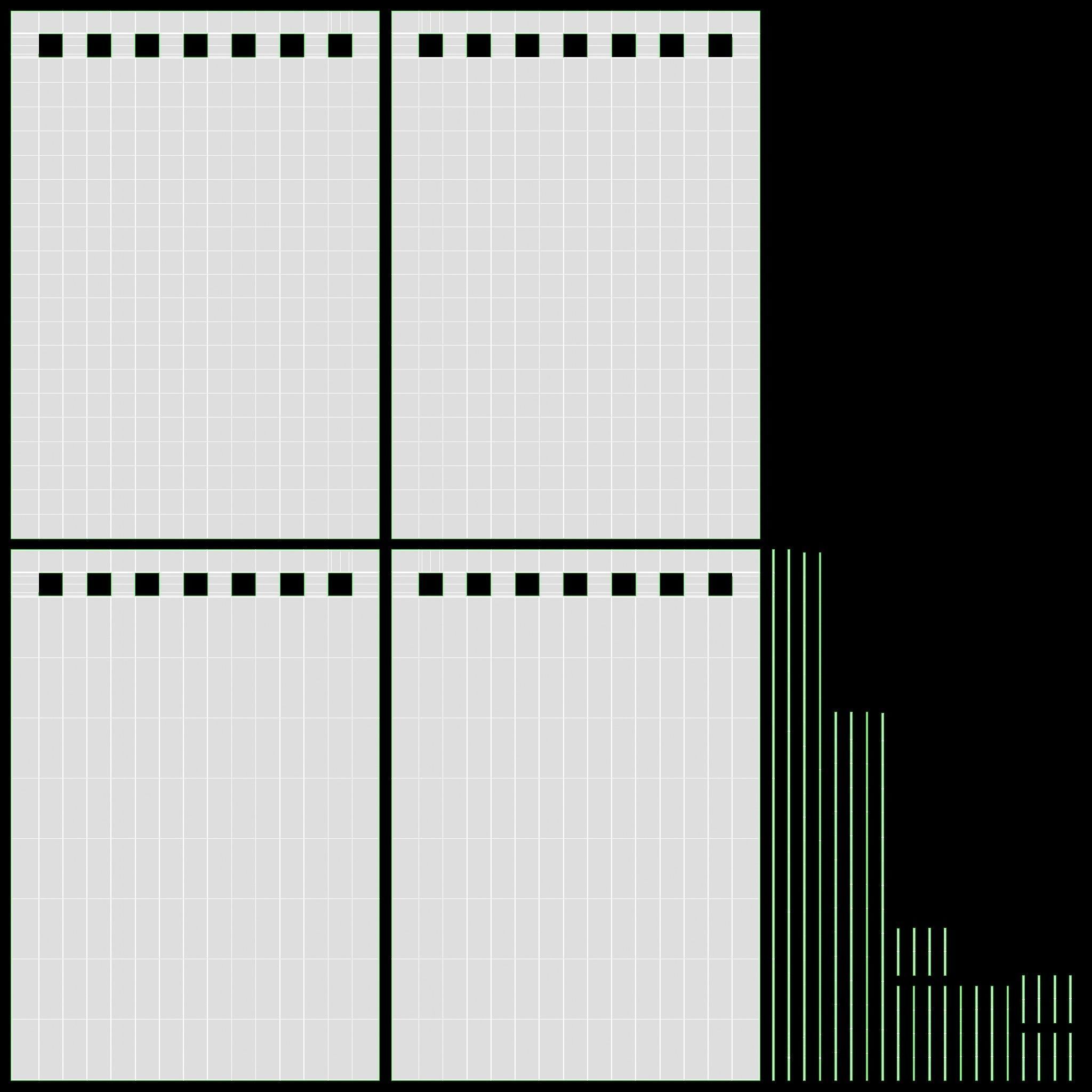 Notebook pad with spiral 02 opened 3D model_13