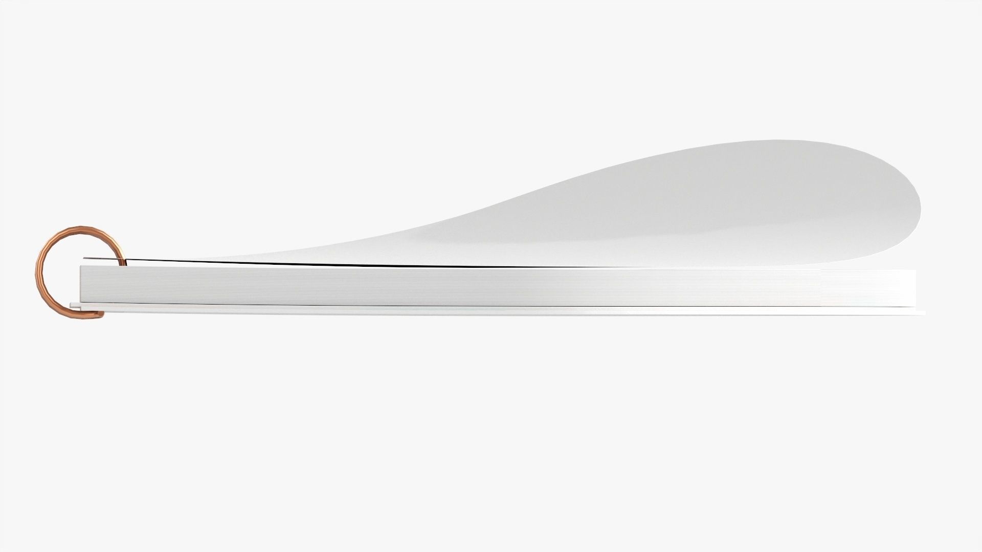 Notebook pad with spiral 03 flipped 3D model_9