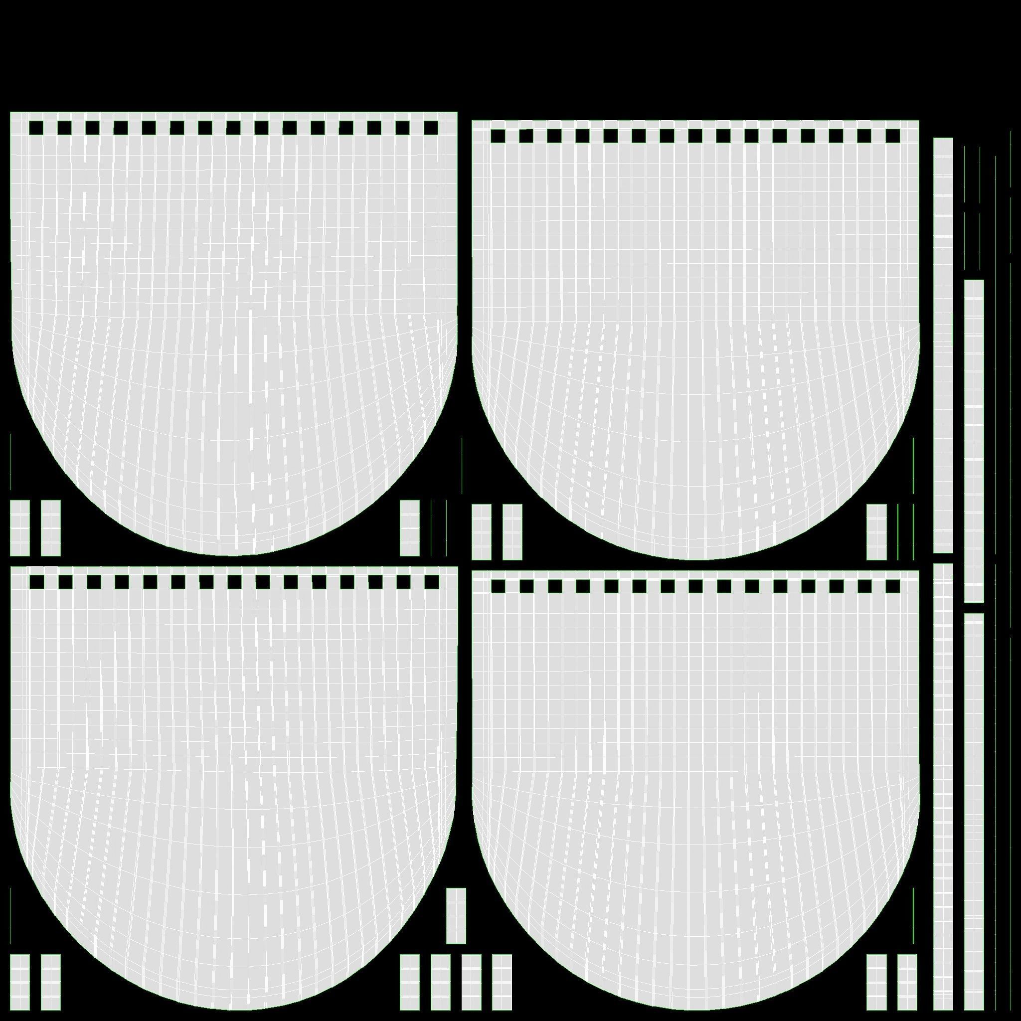 Notebook pad with spiral 03 flipped 3D model_19