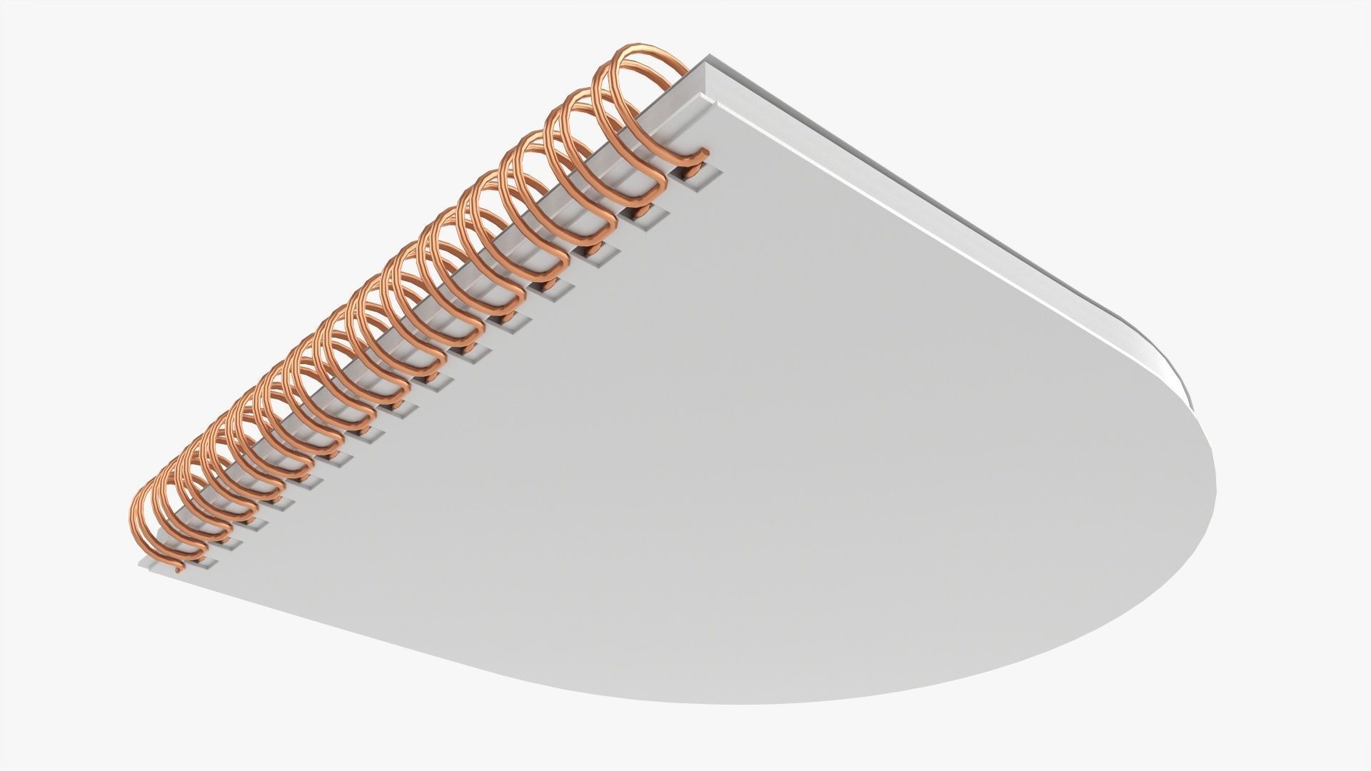 Notebook pad with spiral 03 flipped 3D model_5