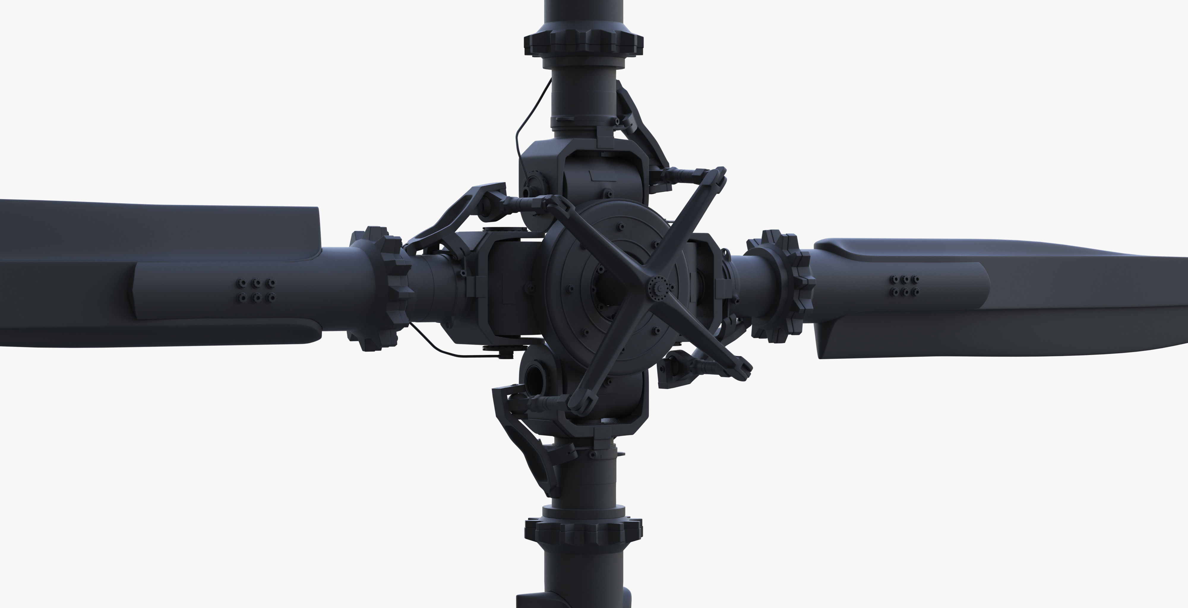 Helicopter Propeller 3D model CGTrader