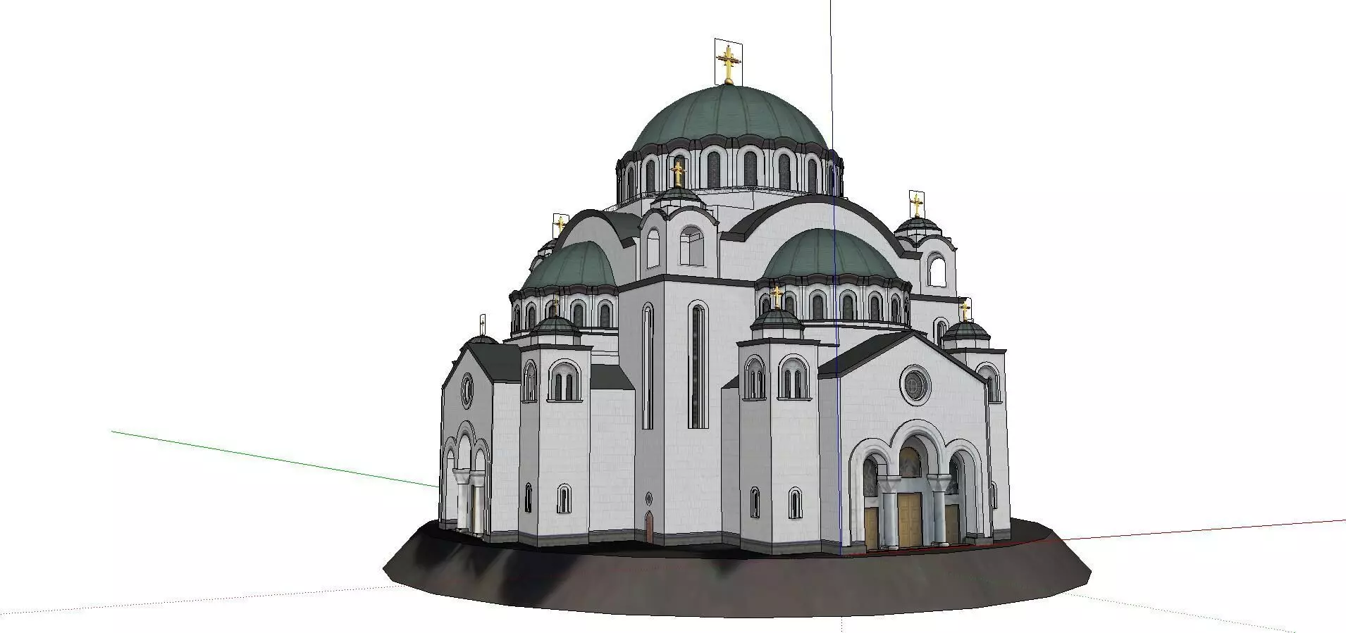 Architecture-Religion-God-Culture-Temple-06 orthodox church i... 3D model_0