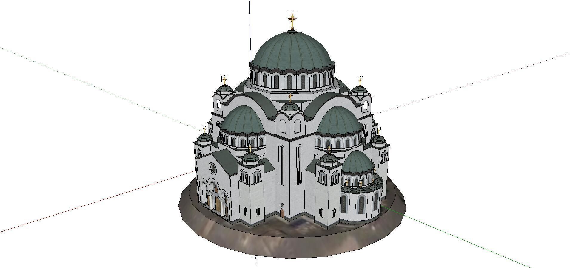 Architecture-Religion-God-Culture-Temple-06 orthodox church i... 3D model_2