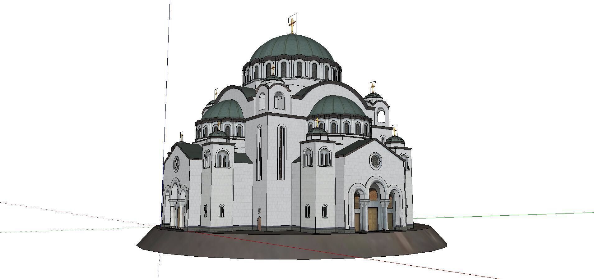 Architecture-Religion-God-Culture-Temple-06 orthodox church i... 3D model_1