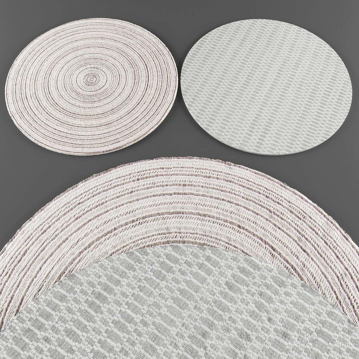 Rugs collection 312 Low-poly 3D model_1