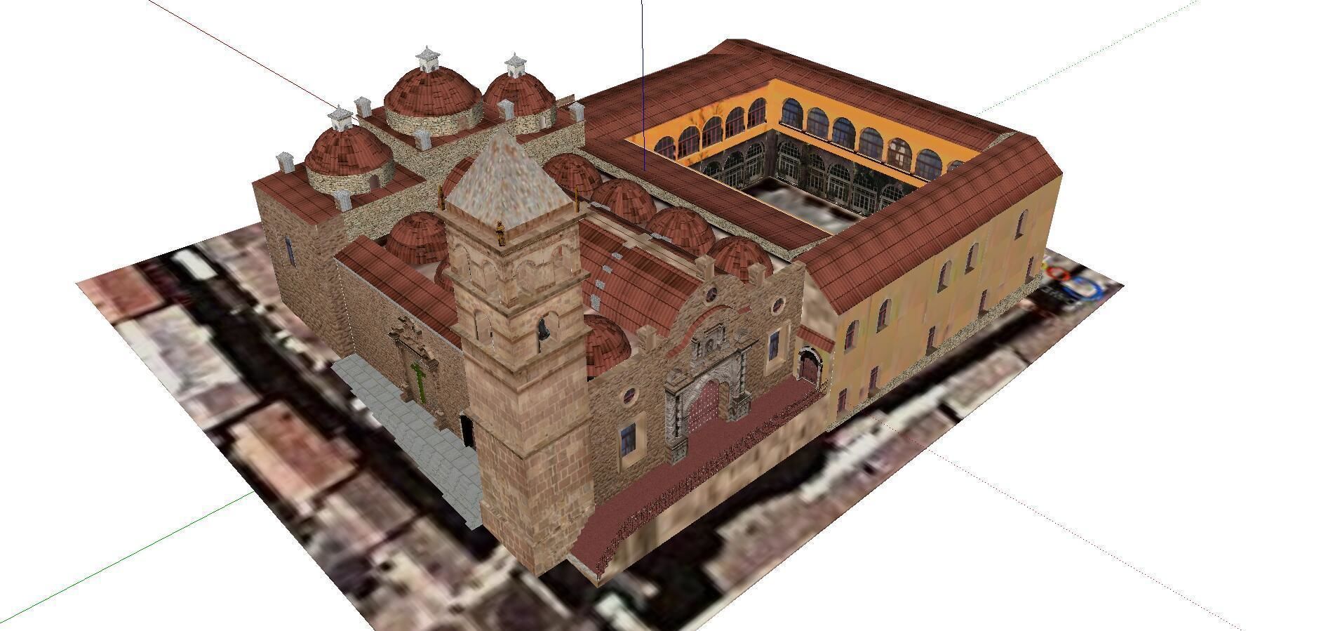 Architecture-Religion-God-Culture-Temple-07 church 3D model_4