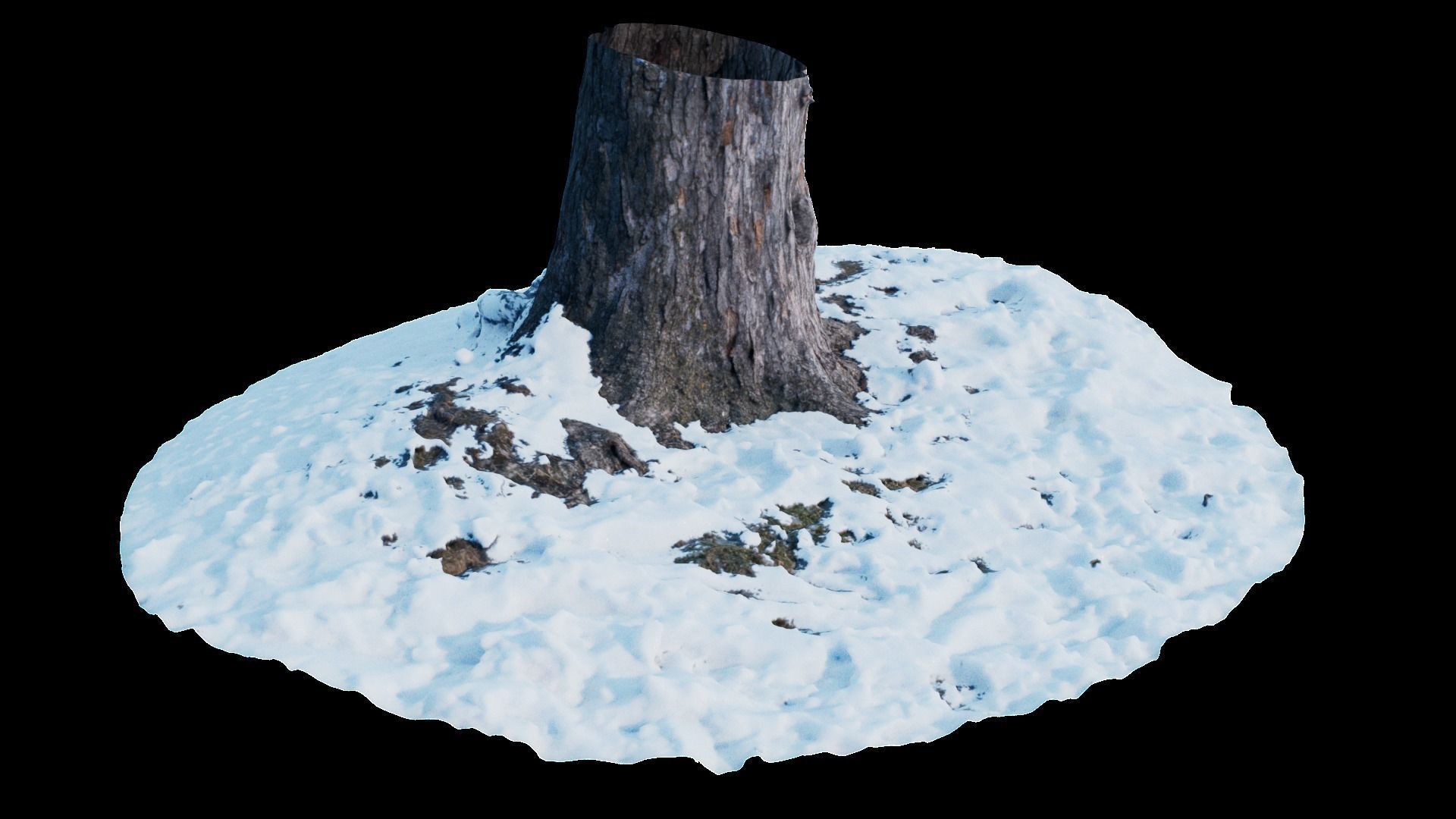 Easy Snow Environment Kitbash Pack 3D model_23