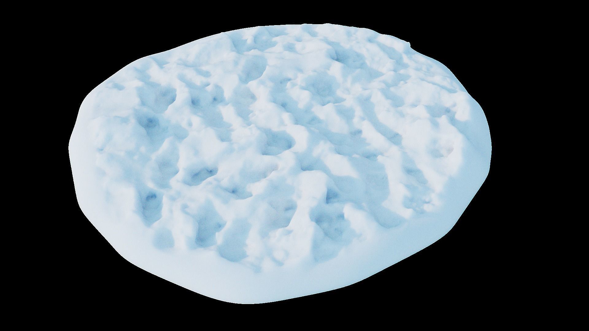 Easy Snow Environment Kitbash Pack 3D model_18