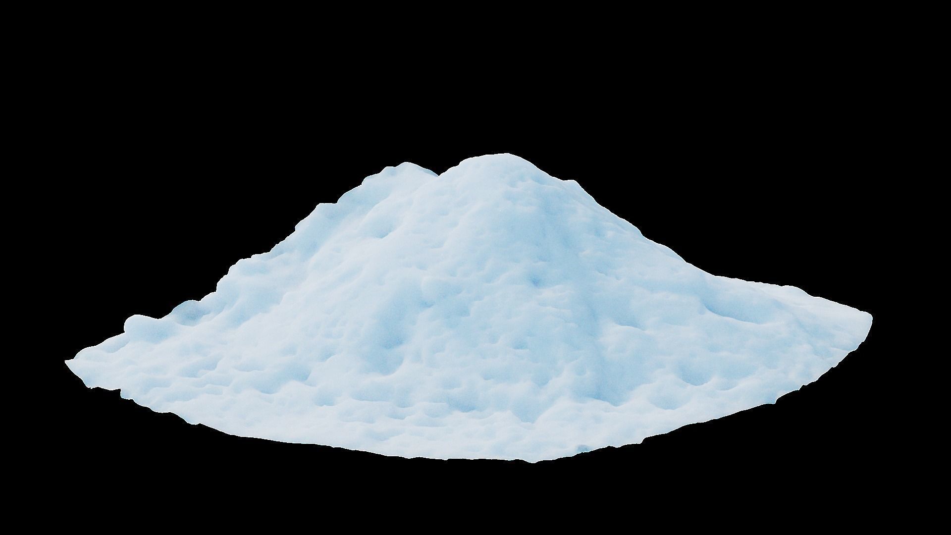 Easy Snow Environment Kitbash Pack 3D model_19
