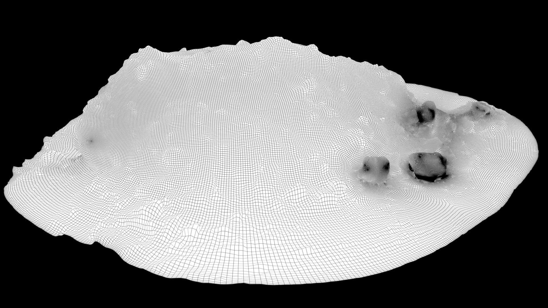 Easy Snow Environment Kitbash Pack 3D model_6